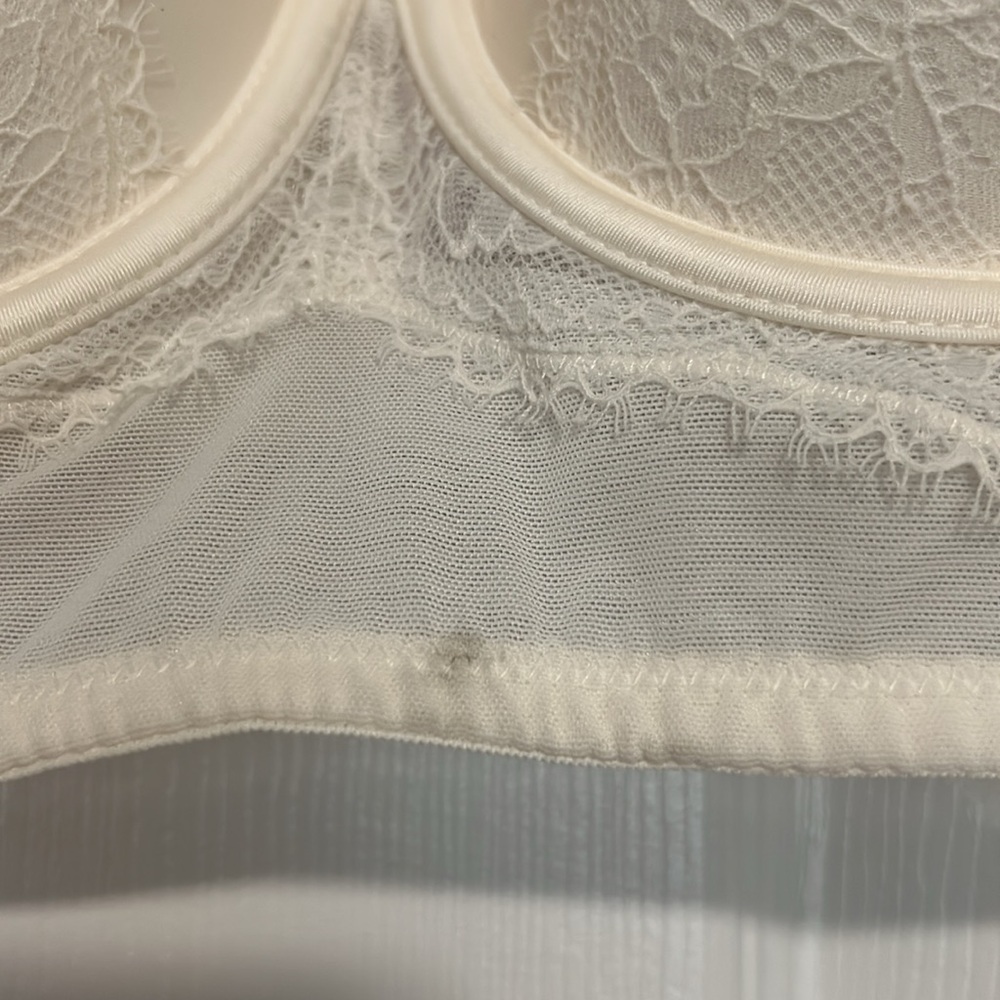 💐final sale! Auden Elegant Cream Lace Bra - Picture 2 of 5